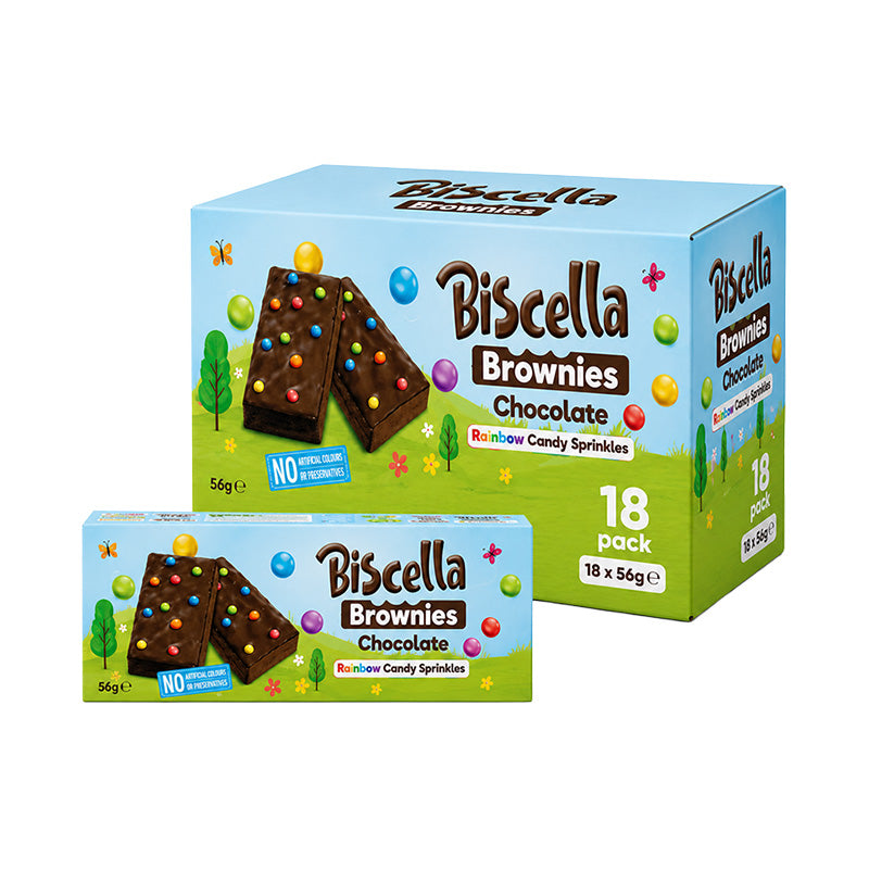 Biscella Brownie Cake 56g Box