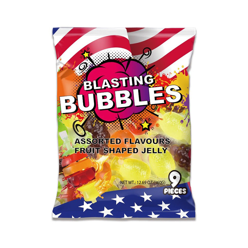 Blasting Bubbles Fruit Shape Jelly 40g Box