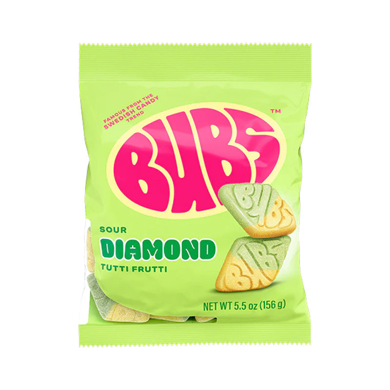 BUBS Swedish Candy 156g Tutti Frutti Box