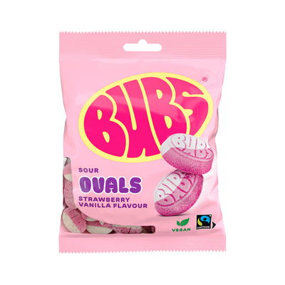 BUBS Swedish Candy 156g Strawberry Vanilla Box