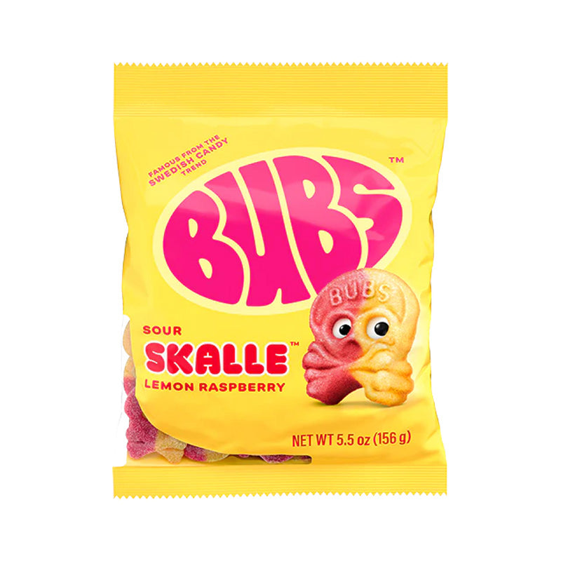 BUBS Swedish Candy 156g Lemon Raspberry Box