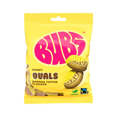 BUBS Swedish Candy 156g Banana Toffee Box