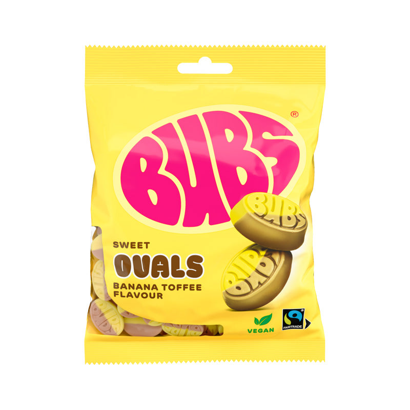 BUBS Swedish Candy 156g Banana Toffee Box
