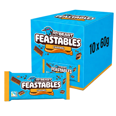 MrBeast Feastables Caramel 60g Box
