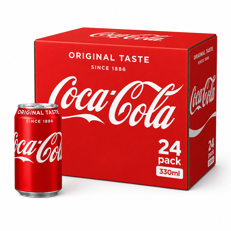 Coca Cola Original Taste 330ml Box
