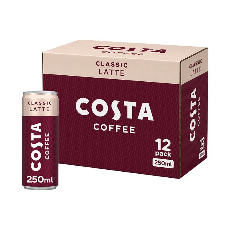 Costa Coffee Latte 250ml Classic Box