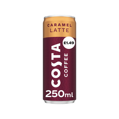 Costa Coffee Latte 250ml Caramel Box