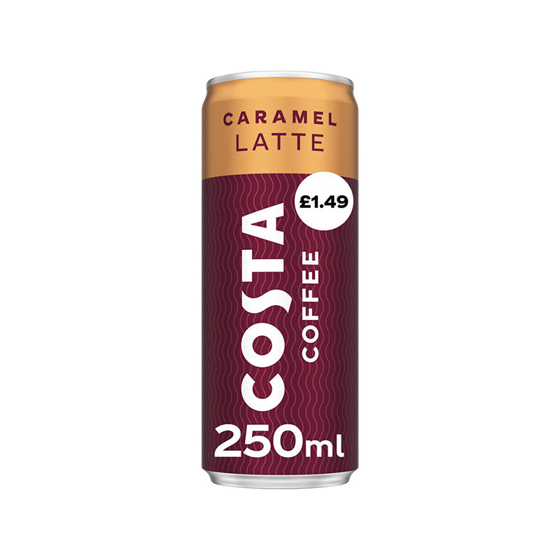Costa Coffee Latte 250ml Caramel Box