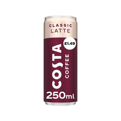 Costa Coffee Latte 250ml Classic Box