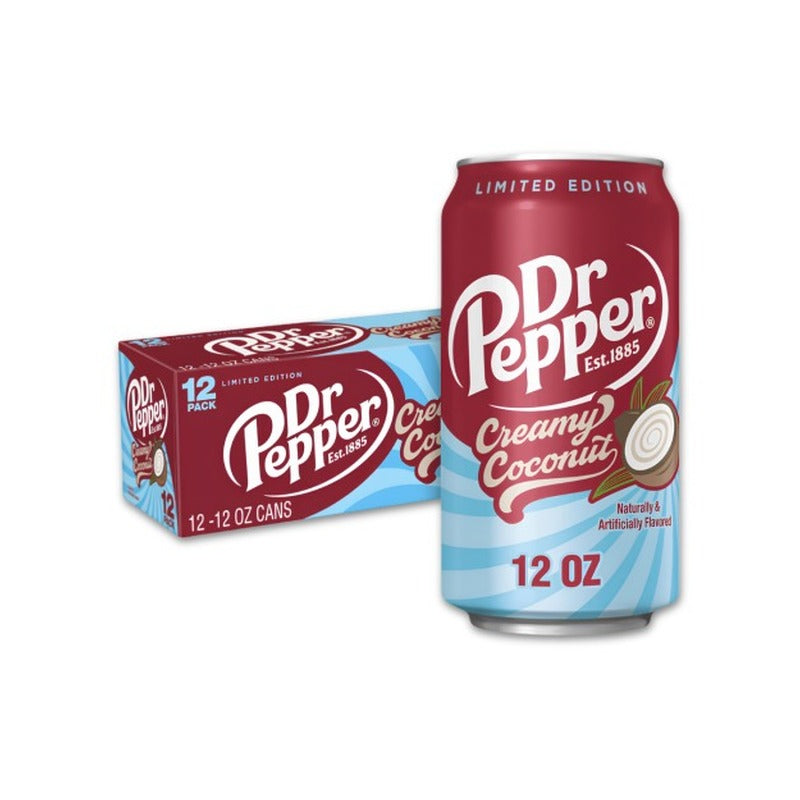 Dr Pepper 355ml (USA) Creamy Coconut Box