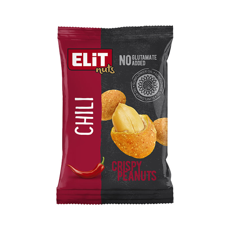 Elit Coated Peanuts Chilli 70g Box