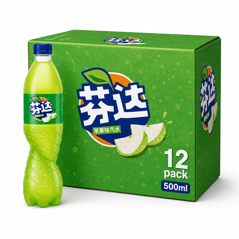Fanta (Chinese) Apple 500ml Box