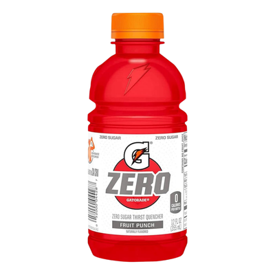 Gatorade Zero 355ml Fruit Punch Box