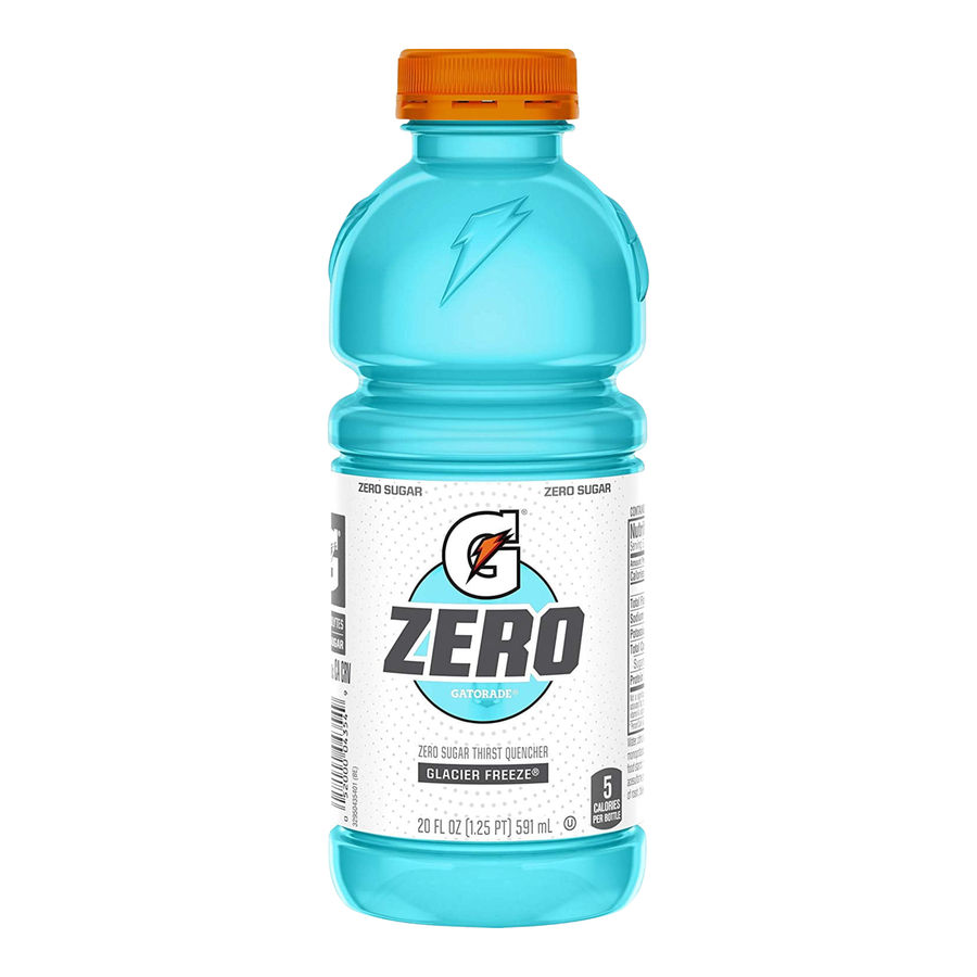 Gatorade Zero 355ml Glacier Freeze Box
