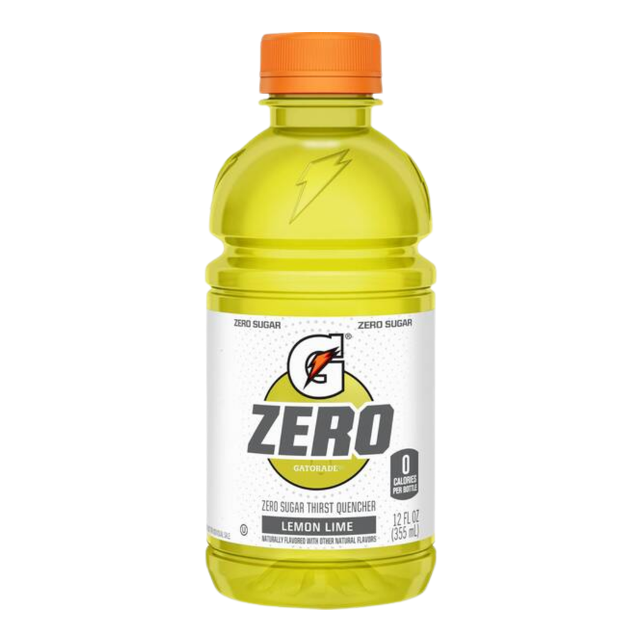 Gatorade Zero 355ml Lemon Lime Box