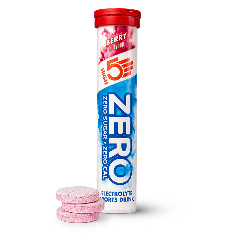 High 5 Zero Active Hydration Berry 20 Tablet Tube Box