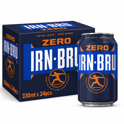 IRN-BRU 330ml Zero Box
