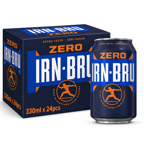 IRN-BRU 330ml Zero Box