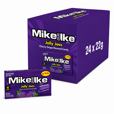 Mike & Ike Chgmkr Jolly Joes 22g Box