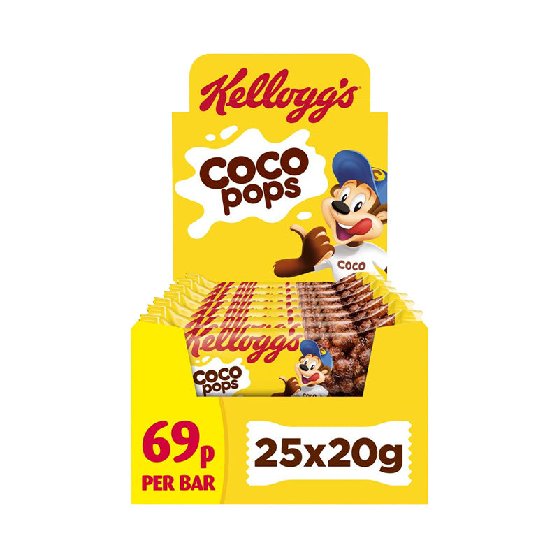 Kelloggs Cereal Bar 20g Coco Pops 20g Box
