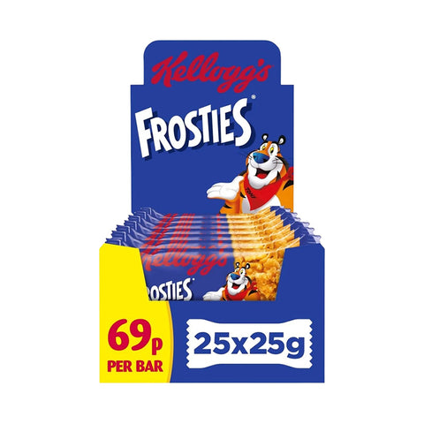 Kelloggs Cereal Bar 25g Frosties 25g Box