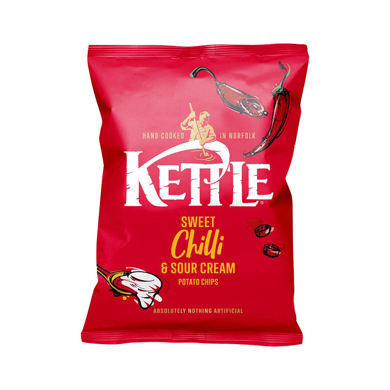 Kettle Chips 40g Sweet Chilli & Sour Cream Box