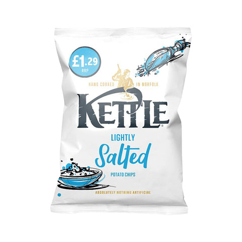 Kettle Chips 80g Lightly Salted Potato Chips Box