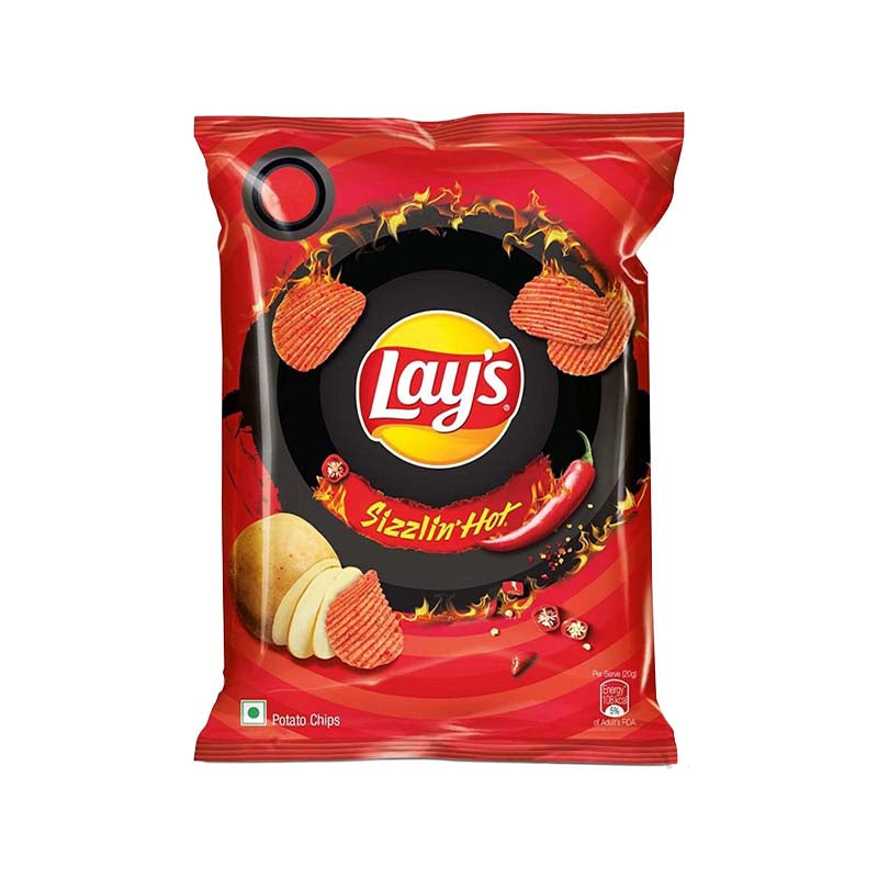 Lays Sizzling Hot  50g Box
