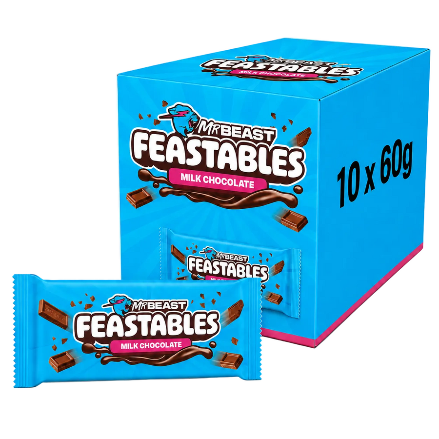 MrBeast Feastables Milk Chocolate 60g Box