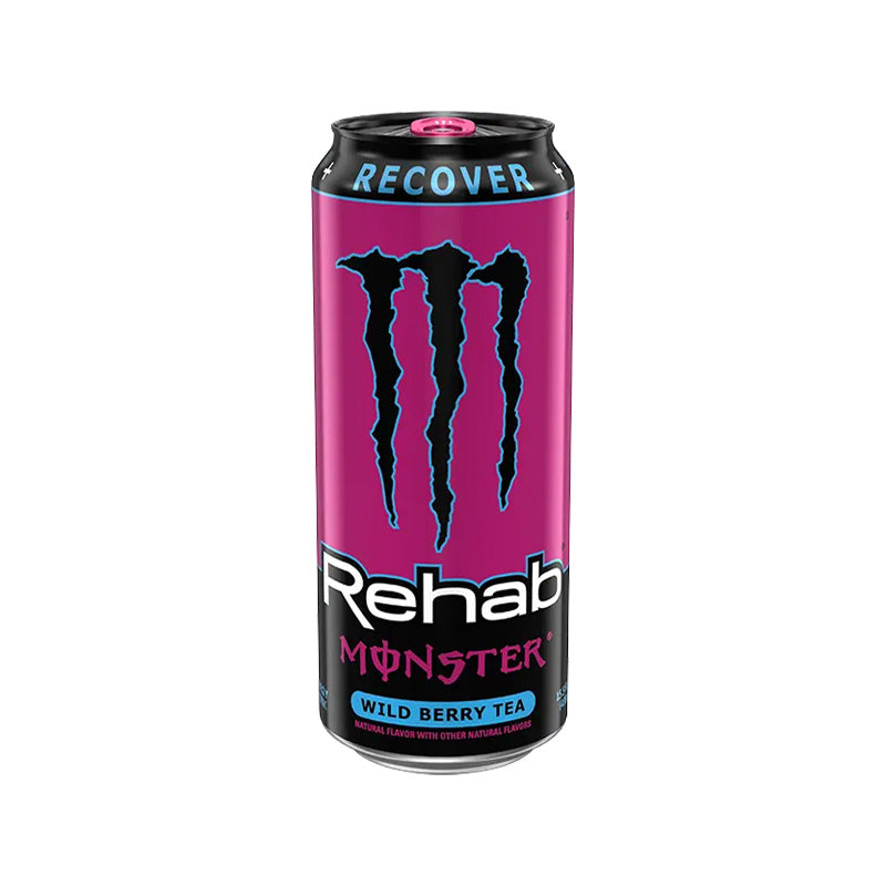 Monster Rehab Wild Berry Tea 458ml Box