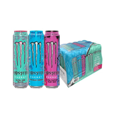 Monster Ultra Variety Zero Sugar 473ml Box