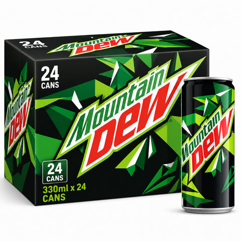 Mountain Dew 330ml Original Box
