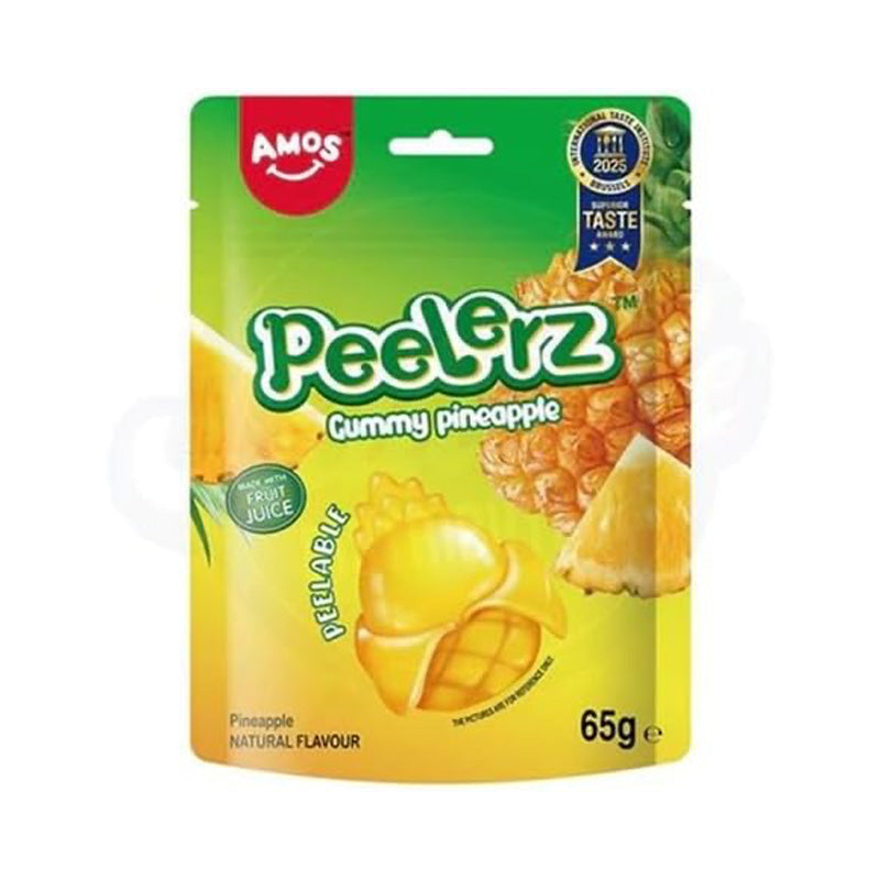Peelerz Gummy Pineapple 65g Box