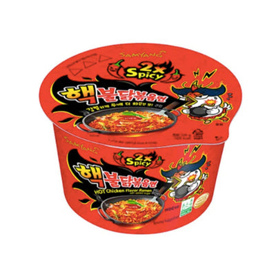Samyang Hot Chicken Ramyun (Double Spicy) Big Bowl 105g Box
