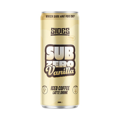 SIDES Iced Coffee 330ml Sub Zero Vanilla Box