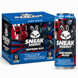 Sneak Energy Transformers Zero Sugar 500ml Frostberry Blast Box