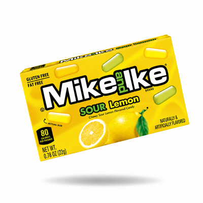 Mike & Ike Chgmkr Sour Lemon 22g