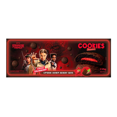 Yummers Stranger Things Chocolate Strawberry Cookie 135g Box