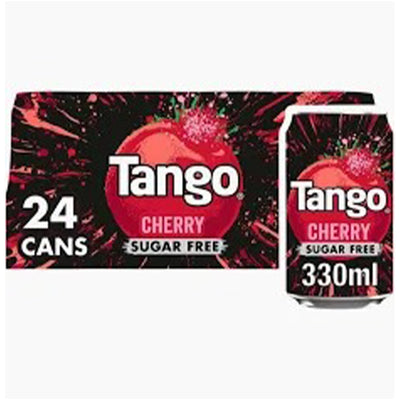 Tango 330ml Cherry Zero'd Box