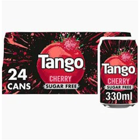Tango 330ml Cherry Zero'd Box