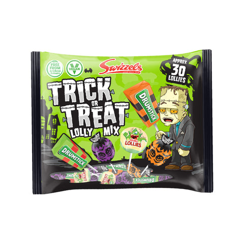 Swizzels Trick or Treat Lolly Mix 330g Box