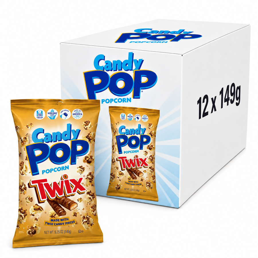 Candy Pop Popcorn Twix Box